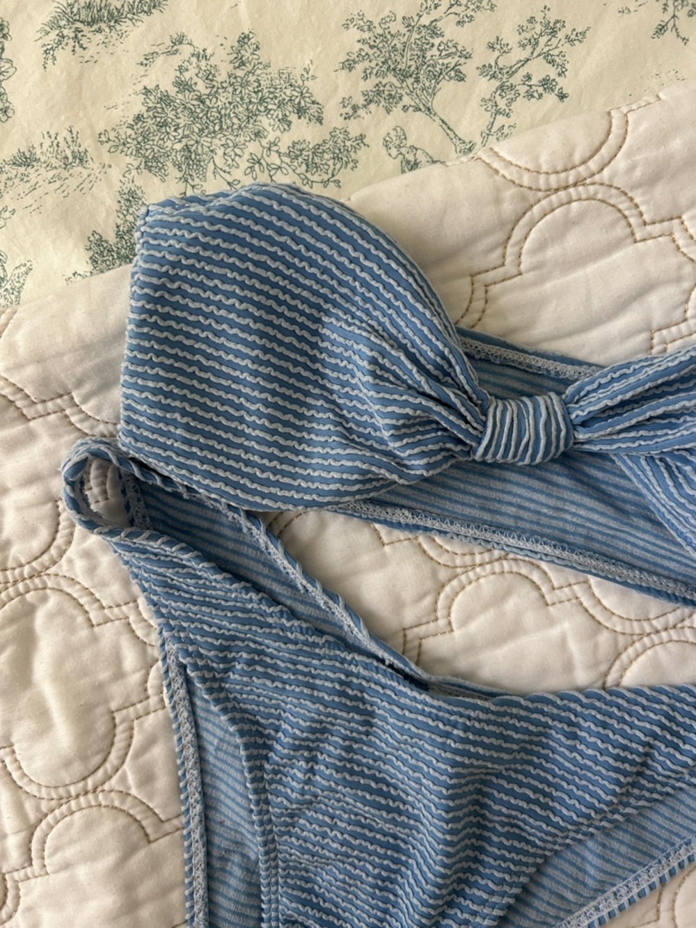 BLUE BIKINI SET - Picture 2 of 4